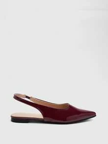 CUCCOO BIZCHIC 女士平底鞋 - 酒紅色 - 查看 2