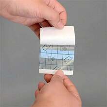 100 Pieces Of Waterproof Tape, Transparent Film Dressing Tape, Suitable For Showering, Swimming, Protection, And Post Tattoo Care - Blue - View 4