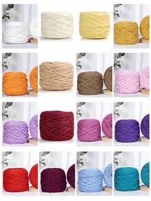 2 Packs, Total 600g, Fabric Strips, Woven Cushions, Woven Bags, Handicraft Yarn, Large Balls Of Yarn - 2 large groups of cloth strips - View 3