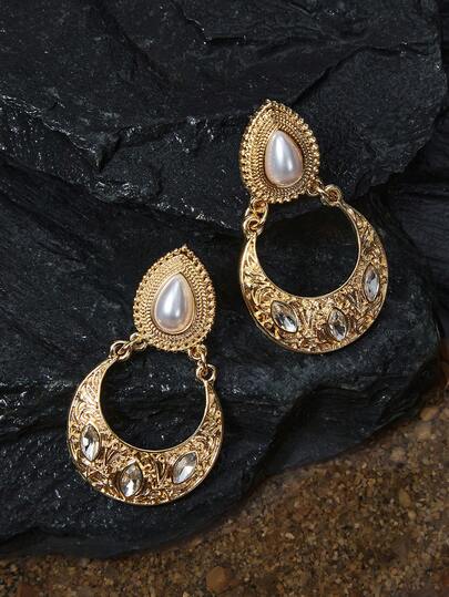 Opalesca Women Stud Earrings,Outfits,Old Money,Beaded,Wedding/Bridal Accessories,Fairycore/Fairy,Pearl,Fall/Autumn/Winter,For Mom/Women/Girl/Mother,Elegant,Premium,Valentine's Day,Gift