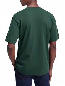 Calvin Klein Monogram Men's T-Shirts Green - Green - View 2