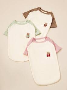 PETSIN Pet Undershirts - New Fall Collection Dog Clothes For Pomeranian, Bichon Frise, Yorkies,Poodles, And Other Small Breeds - Brown - View 3