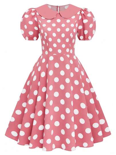 Rometta Plus Size Simple Fashion Casual Daily Dress,Valentine