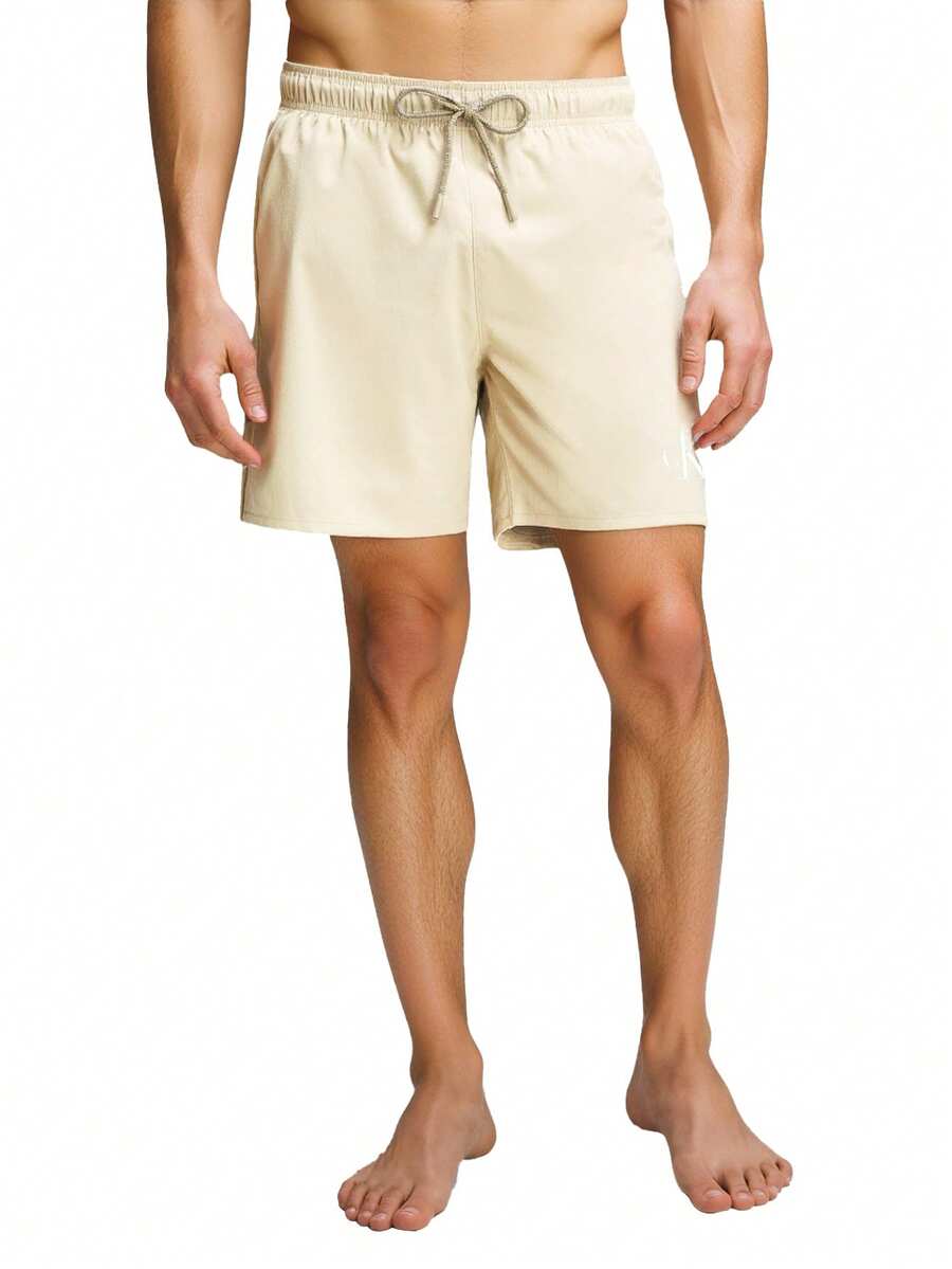 Calvin Klein Men's Swim Shorts Beige