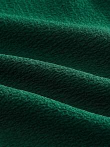 HIMLAND 男士休闲梭织口袋字母刺绣宽松短袖衬衫 - 綠色 - 查看 7