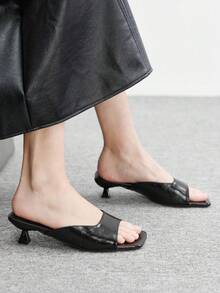 CUCCOO BIZCHIC Women Heeled Sandals - Quiet Night - View 7