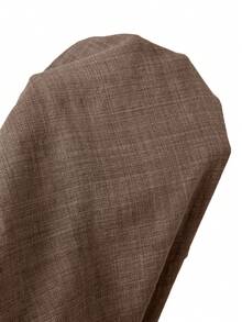 Firerie Spring/Summer New Elegant Apricot Linen Asymmetric Hem Ruched Waist Backless Camisole & High Waist Long Pants 2 Pieces Linen Suit - Camel - View 8