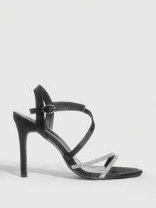 CUCCOO SZL Sandalias de gladiador para mujer - Negro - Ver 2