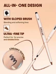 SHEGLAM Gel Glide 眼線筆-Black 品牌 美容 化妝 化妝品 適合女性與女孩 完美搭配夏季春季 Y2K 時尚 流行 生日 母親節禮物 假期 派對準備就緒 最佳顏色 - 黑色 - 查看 2