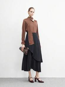 CUCCOO BIZCHIC Giày cao gót mũi nhọn Mary Jane kiểu Pháp mới năm 2026, giày bít mũi cao gót dày một quai thanh lịch dành cho nữ. - Táo đỏ - Xem 2