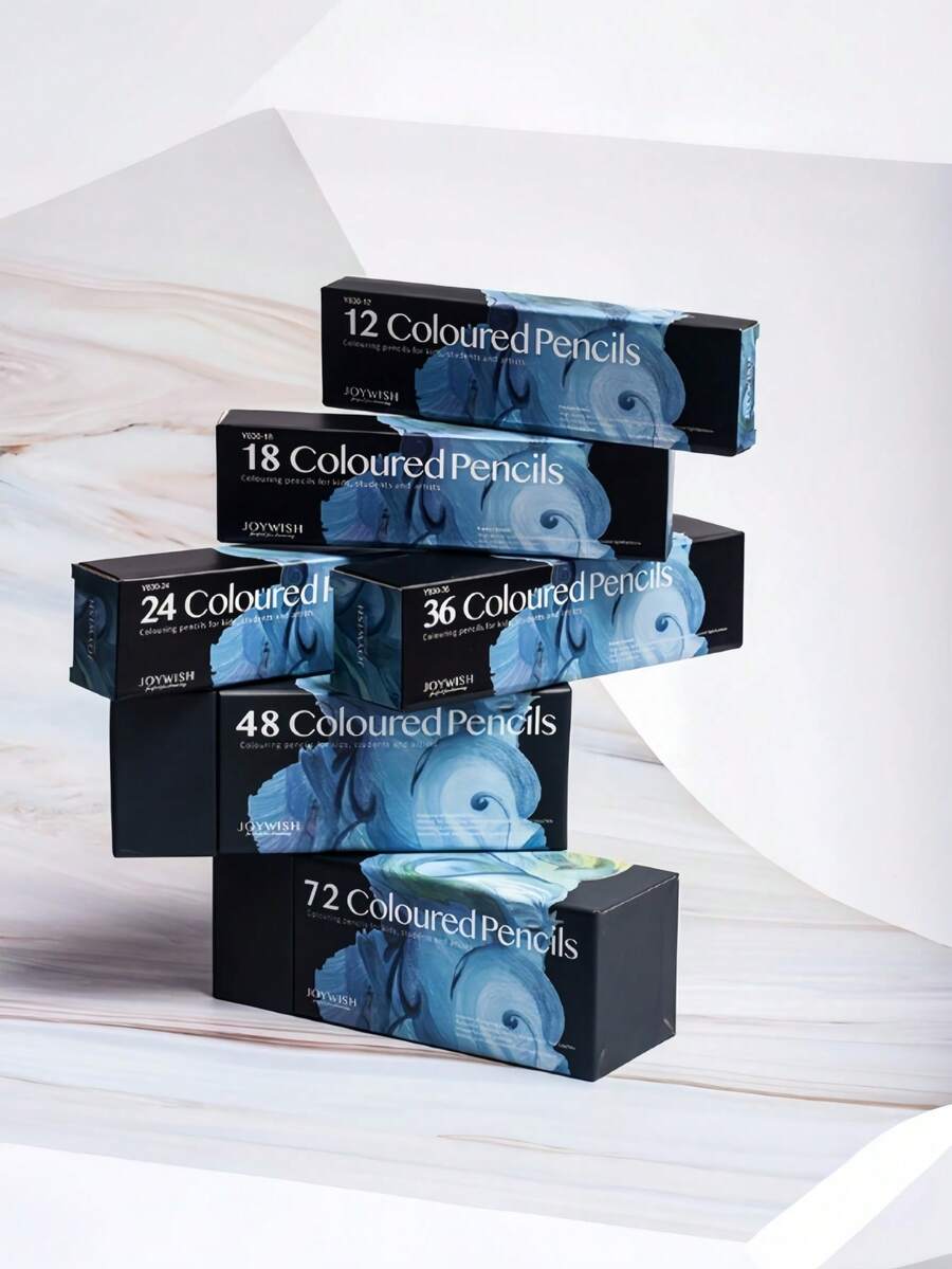 1pc Popular Color Pencil Set12-72 Color Oil Color Lead Painting Pencil Ocean Oil Painting Box - Colored pencil set 1 - View 1