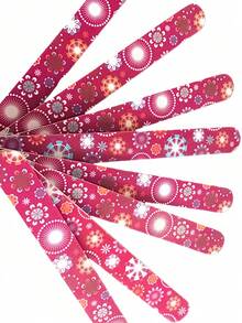 5pcs Pack Sandpaper Double Sided Printed Nail File Buffer Polishing Tool Random Pattern For Ladies Nail Care And Nail Art Back To School Nail Supplies Nail Tools Nail Art Tools Nails Press On Nails Manicure Pedicure Essential Professional DIY Beauty Salon Home Use Gift Idea - Multicolor - View 15