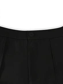 Chillumni Quần dài ống rộng dáng suông dành cho nam, đa năng, phù hợp cho phong cách đường phố, trang phục thường ngày, những chuyến đi chơi cuối tuần, lễ hội âm nhạc, các buổi tụ họp xã hội. Chiếc quần này là một món đồ thiết yếu và đa năng trong tủ quần áo của phái mạnh, là món quà tuyệt vời dành cho bạn trai hoặc chồng. - màu đen - Xem 4