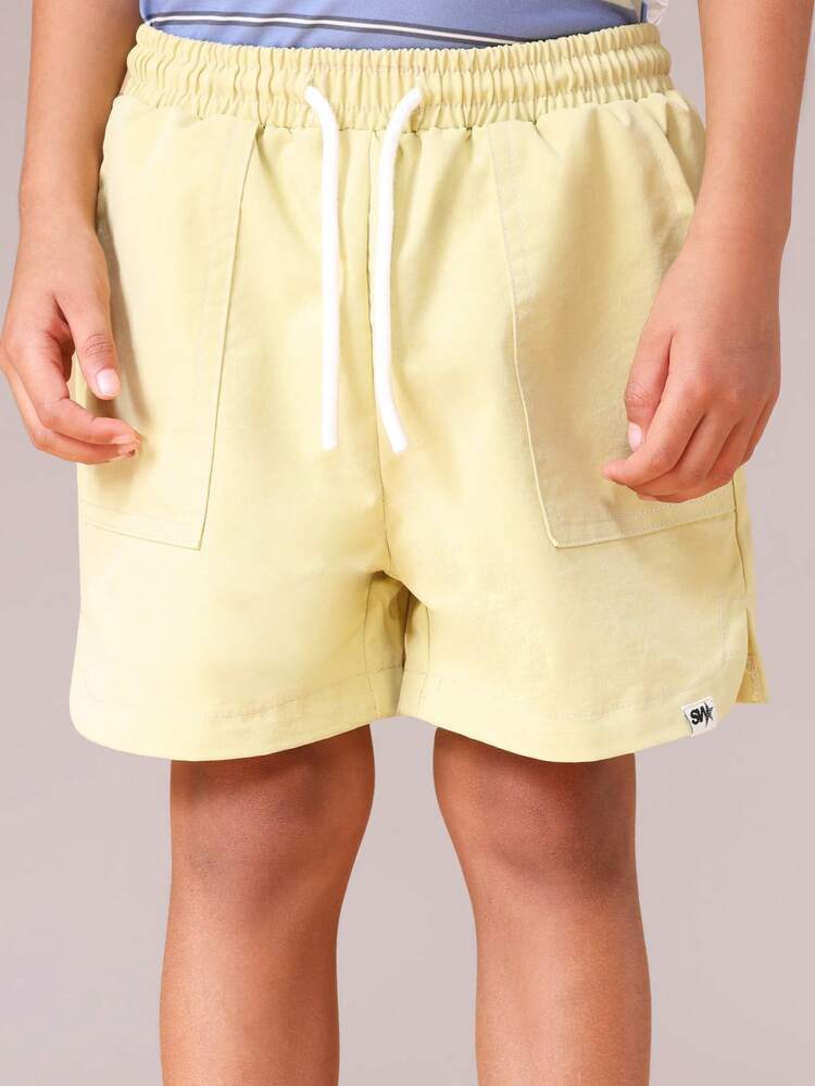 Striped T-Shirt With Shorts Set