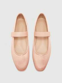 CUCCOO BIZCHIC Women's Casual Versatile Commute Simple Flats Valentine's Day - Baby Pink - View 2