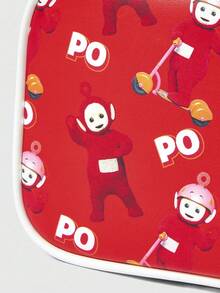 Teletubbies X ROMWE Teletubbies & ROMWE Joint Teletubbies Printed Portable Storage Cosmetic Bag - bright red - View 6