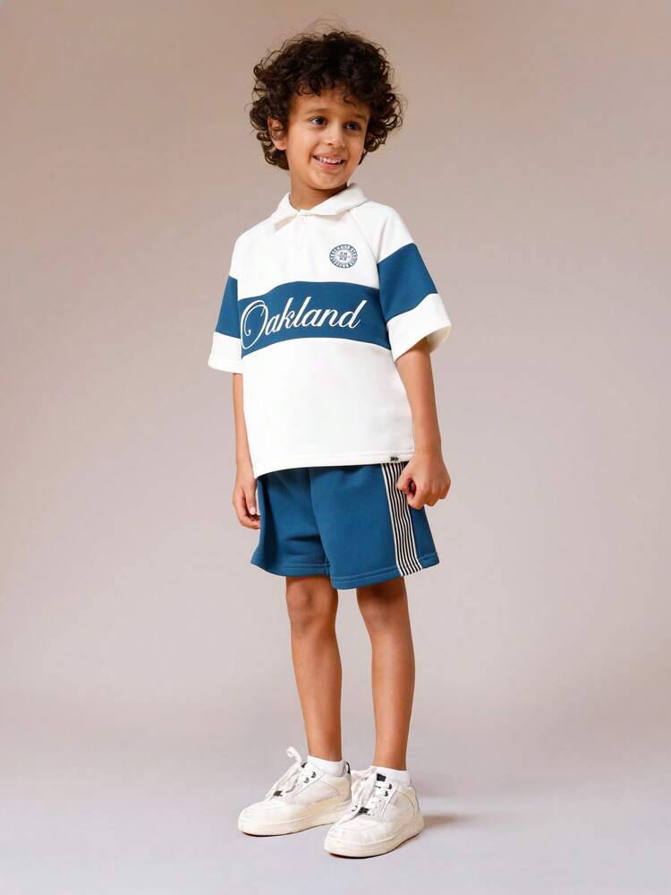 Polo Shirt And Shorts Co-Ord Set