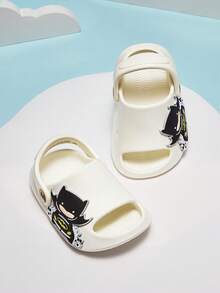 BATMAN X Cozy Pixies 1 Pair Cute Animal Pattern Breathable Non-Slip Outdoor Infant Sandals, Slip-On Baby Casual Shoes - Beige - View 3