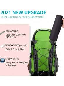 Folding Campfire Fire Rack Outdoor Camping Garden Backyard Heating Mesh Stainless Steel Foldable Fire Pit BBQ Tools Disassemble, Camp Kitchen - Silver - View 5