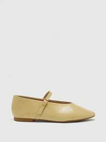 CUCCOO BIZCHIC Sepatu flat kasual yang modis, nyaman, dan serbaguna, cocok untuk berjalan, bepergian, dan liburan musim semi. - Aprikot ringan - View 8