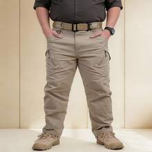 Pantalones de Hombre Tácticos de Senderismo - Beis - Ver 2