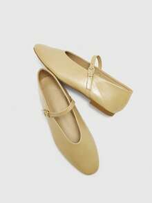 CUCCOO BIZCHIC Sepatu flat kasual yang modis, nyaman, dan serbaguna, cocok untuk berjalan, bepergian, dan liburan musim semi. - Aprikot ringan - View 10