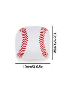 PETSIN 1 Đồ chơi thú cưng bằng vải nhung mềm mại, bền, chống cắn, chống mài mòn, có chuông kêu tích hợp để chơi tương tác, màu sắc sống động, hình bóng chày dễ thương, đồ chơi cho chó và mèo, thích hợp cho gia đình chủ nuôi thú cưng vào dịp Halloween, giải trí trong nhà và ngoài trời hàng ngày, đồ chơi giải trí cho thú cưng mọi mùa, đồ chơi nhai thú cưng vui nhộn, đồ chơi tương tác cho thú cưng, phụ kiện thiết yếu cho thú cưng - Nhiều màu - Xem 5