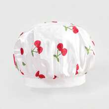 ROMWE Kawaii 1 包女士蝴蝶结睡帽宽边弹力樱桃印花发帽 - 彩色 - 查看 8