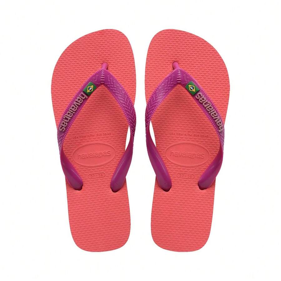 Havaianas Women's Flip-Flops Lightweight Adjustable Comfortable Summer ...