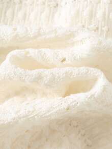Cozy Pixies Bộ 2 món cho bé trai, màu trơn, kiểu dáng thường ngày, cổ polo, tay ngắn và quần short cạp chun. - Màu be - Xem 5