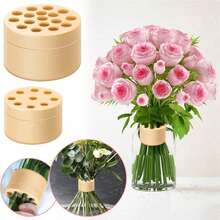 Bộ 1/2/4 giá đỡ thân hoa tái sử dụng: Giá đỡ thân hoa xoắn ốc bằng nhựa dùng cho cắm hoa. - Nhiều màu - Xem 8