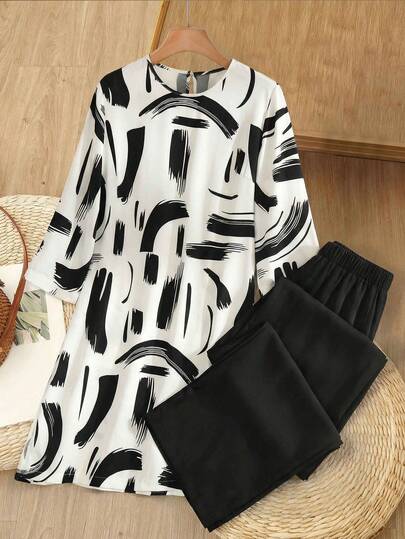 Rusticease Women Solid Color Round Neck Short Sleeve Top And Flower Print Wide Leg Pants Set For Summer Two Pieces Outfits  Summer Outfits For Women Co Ords Sets Women Blouse And Pants Set Shirt And Pants Set Ladies Casual Sets Suit Set For Woman Women Plus Clothing 2 Piece  Elegant Dresses For Women Vacation Outfits Women Holiday Outfits For Women Vacation