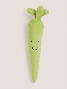 PETSIN Pet Plush Squeaky Toy Dog Durable Chew Toy Cat & Dog Durable Squeaky Toy Yogurt Dog Toy Carrot - Multicolor - View 8