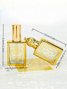 Cirelle 15ml Portable Luxury Glass Perfume Bottle – Small Dispense Vial For Essential Oils & Perfumes, Short Trip Travel Essential, Refillable Atomizer - Multicolor - View 10