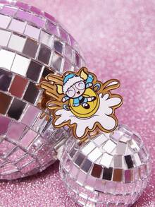 THE POWERPUFF GIRLS X SHEIN Women's Brooch - Multicolor - View 4