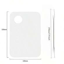 丙烯颜料调色盘，不锈钢调色刀，专业油画/丙烯画调色盘，防滑光滑调色托盘，适合艺术家、初学者、学生，圣诞节、生日、化妆、房间装饰、梳妆台、旅行、卧室、化妆配件、圣诞礼物、化妆品、化妆工具、便宜好物、礼物、女士礼物、圣诞礼物 - 彩色 - 查看 12