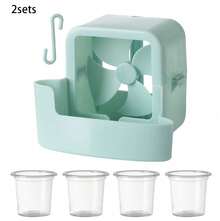 Ventilador portátil con clip y tecnología de enfriamiento por niebla de hielo, adecuado para uso en el hogar, la oficina y al aire libre - un ventilador de enfriamiento personal ligero y compacto que proporciona un flujo de aire refrescante para aliviar el calor del verano. - Multicolor - Ver 8