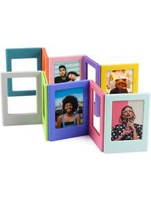 Magnetic Picture Frame 5/10 Pack 2x3 Picture Frame Mini Picture Frames Set For Frame Frame Photo Frames For Refrigerator Wallet Size Picture Frames Shantmay - Multicolor - View 5
