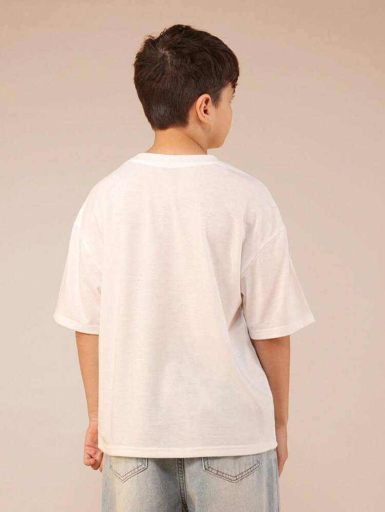 Crew Neck Pocket T-Shirt With Regular Fit