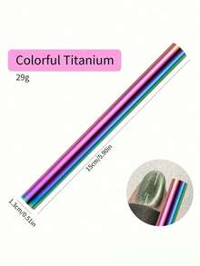 1PC Cat Eye Nail Magnetic Stick Cylindrical Magnet For Cat Eye UV Gel Polish Snowlight Glitter Effect Tools Manicure Design Tool,Nail Supplies,Nail Tools,Nail Art Tools,Back To School,Nails,Nail Tools For Press On Nails - Multicolor - View 5