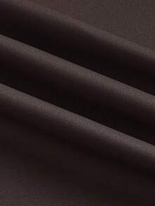 Firerie Plus Size Elegant Dark Brown Maxi Skirt For Casual Outings, Afternoon Tea, Gatherings, Dates, Evening And Autumn Fall - Coffee Brown - View 4