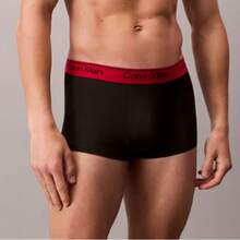 Calvin Klein LOW RISE TRUNK 3PK Men's Black - Black - View 2