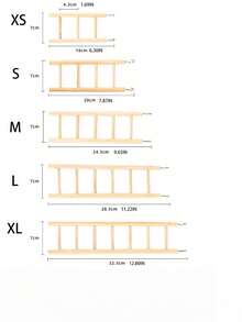 1PC Wooden Ladder Design Bird Toy - Interactive Climbing & Chew Toy For Small Birds (Parakeet/Finch) - Yellow - View 4