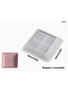 1个心形玫瑰熊蜡烛硅胶模具 - DIY情人节手工香薰熊工艺品，适用于家居装饰、婚礼装饰和派对礼品 - 浪漫礼物和庆祝活动的完美之选 - 白色 - 查看 6