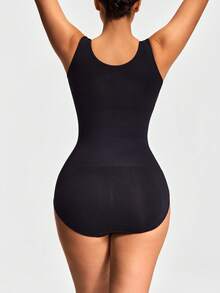 SHAPORA Set de 2 piezas de pijama informal de un solo color sin mangas - Multicolor - Ver 5