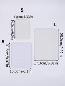 1pc Portable Makeup Mirror, PU Leather , Foldable, Travel Mirror, Suitable For Gifts, Travel Essentials, Makeup Essentials, Easy To Store Christmas, Suitable For Holiday Gifts - White - View 2