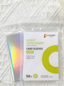 SHEIN Basic living 50/100 Pcs Clear Card Sleeves, 2.75" X 4" (7x100mm) For Mini Cards, Kpop Photocards & Trading Cards For Office Staff And Students Back To School Fall Decor,Christmas Decorations Halloween Decor Living Room Decor Wall Decor, Bedroom Curtains, Key Holder Storage Containers Storage Box,Fall Decor,Christmas Decorations Boys Backpack, Halloween, Backpack School. Clear Backpack, School, Halloween Costume. - Multicolor - View 9