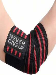 1pc Wrist Wrap Compression Lifting Strap With Hook Loop For Chest Pull Strength Training Bodybuilding Powerlifting Weightlifting Accessory - Multicolor - View 9