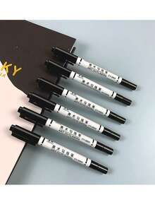 3支/套创意美术用品双头轮廓马克笔（6支/套）返校季 - 白色外殼 - 查看 3