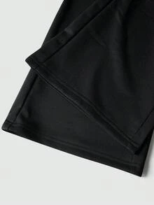 PAVTROS Quần thể thao nam phong cách đường phố, thời trang, quần jogger dáng rộng, quần dệt kim, quần thể thao cạp chun có dây rút, quần có túi, khẩu hiệu viết tay kiểu retro, phong cách độc đáo, chữ viết tay retro thú vị, kết hợp với thiết kế đồ họa dây chuyền thời trang, trang phục thường ngày, phong cách đường phố, dự tiệc, tựu trường, thời trang, quà tặng ngày lễ, quà tặng bạn trai, ngày Valentine, "Tôi yêu bạn trai của tôi", phong cách cổ điển, thời trang đường phố, lễ hội. - màu đen - Xem 7